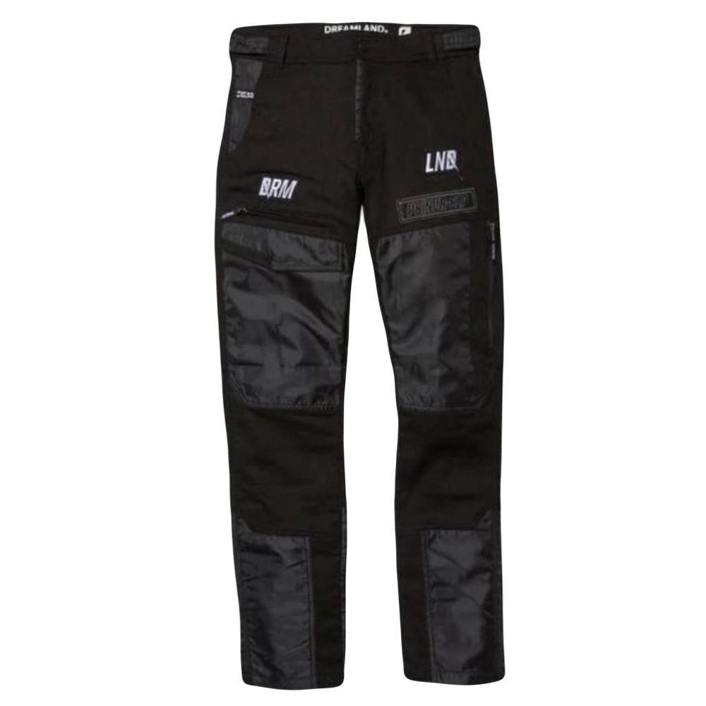 New Dreamland Snow Tech Utility Jeans Size Men’s 36W 34L Black Streetwear